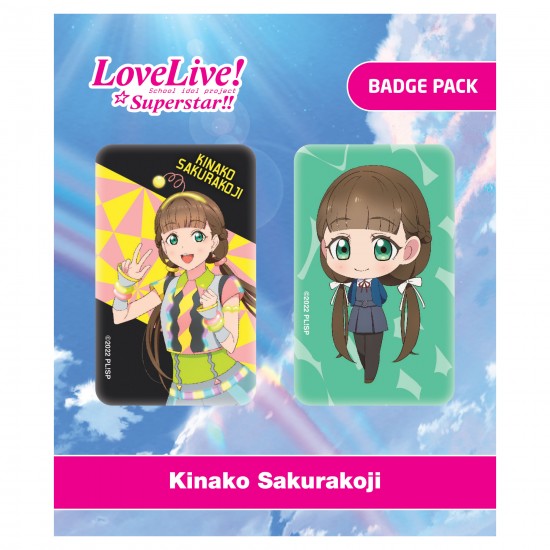 Love Live! Superstar!! Kinako Sakurakouji Badge Pack