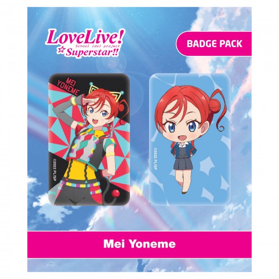 Love Live! Superstar!! Mei Yoneme Badge Pack