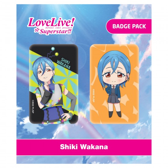 Love Live! Superstar!! Shiki Wakana Badge Pack
