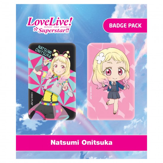 Love Live! Superstar!! Natsumi Onitsuka Badge Pack