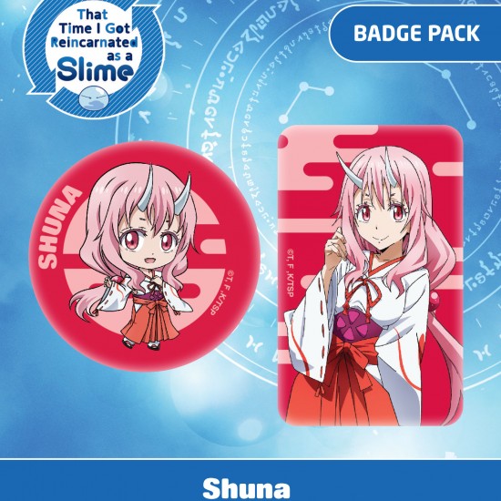 That Time I Got Reincarnated As A Slime (Tensei Shitara Suraimu Datta Ken) Shuna Badge Pack