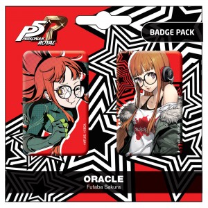 Persona 5 Royal Oracle / Futaba Sakura Badge Pack Persona 5 Royal Oracle / Futaba Sakura Badge Pack