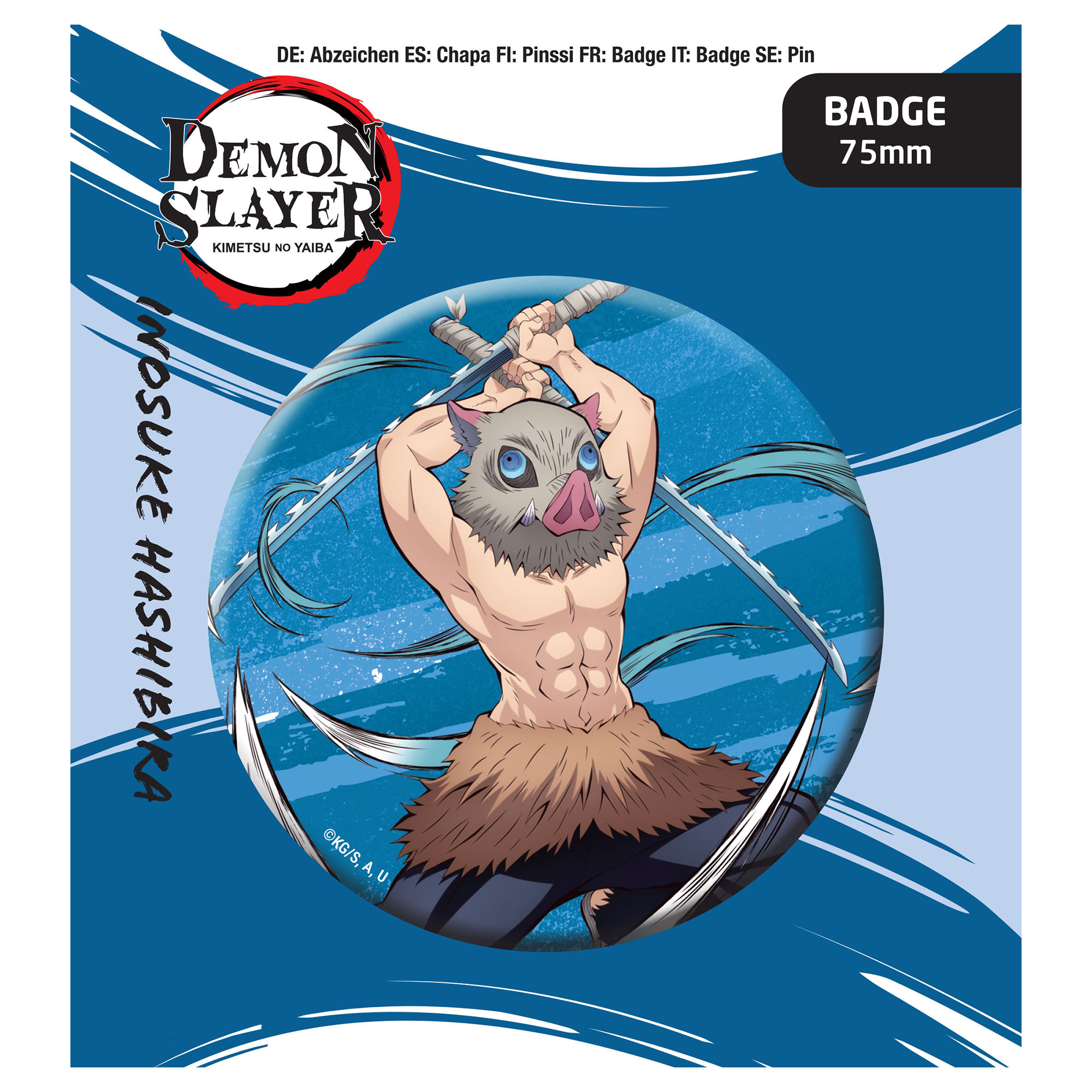 inosukeページ Popbuddies OfficialDemon Slayer: Kimetsu no Yaiba Button