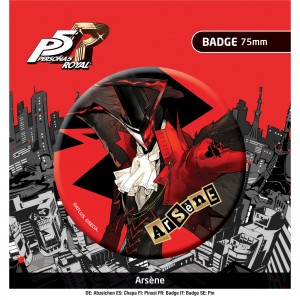 Persona 5 Royal Button Badge Arsène