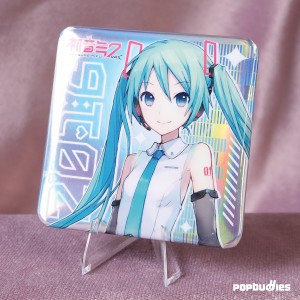 Hatsune Miku V4x Limited Edition Rainbow Holographic Badge - 8cm