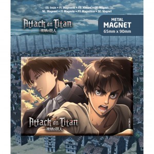 Attack on Titan: Eren and Levi Magnet