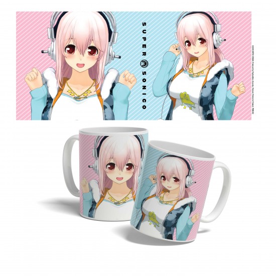 Super Sonico: Hoodie Ceramic Mug