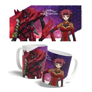 Code Geass Lelouch of the Re:surrection Ceramic Mug: Kallen Stadtfeld and Guren Special Type Code Geass Lelouch of the Re:surrection Ceramic Mug: Kallen Stadtfeld and Guren Special Type