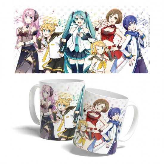 Hatsune Miku: Character Group Mug – Hatsune Miku, Rin, Len, Luka, Meiko & Kaito Mug Hatsune Miku: Character Group Mug – Hatsune Miku, Rin, Len, Luka, Meiko & Kaito Mug
