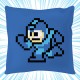 Mega Man 8-bit Square Cushion Mega Man 8-bit Square Cushion