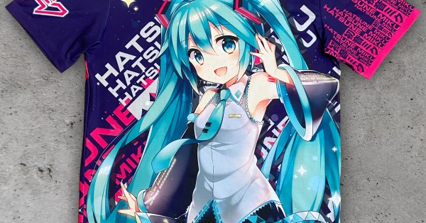 Hatsune Miku All Over Printed T-shirt: Expressive Vibes (Unisex