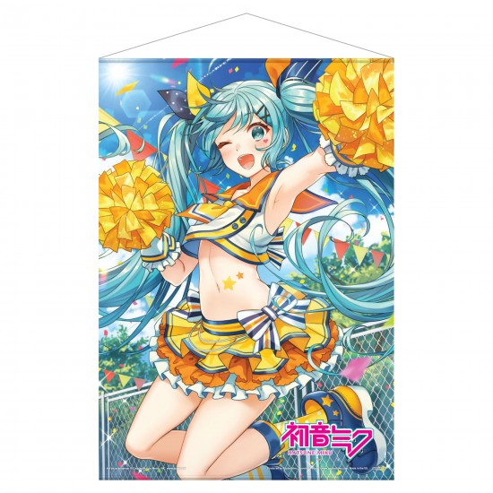Hatsune Miku: Cheerleader (Summer) Fabric Wall Scroll