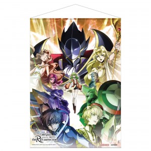 Code Geass Lelouch of the Re:surrection Fabric Wall Scroll: Key Art Visual Code Geass Lelouch of the Re:surrection Fabric Wall Scroll: Key Art Visual
