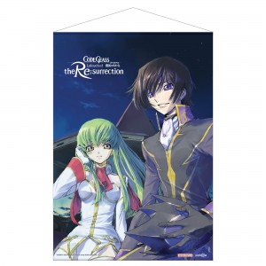 Code Geass Lelouch of the Re:surrection Fabric Wall Scroll: Lelouch and C.C. Code Geass Lelouch of the Re:surrection Fabric Wall Scroll: Lelouch and C.C.
