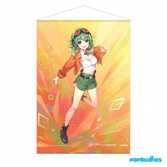 Gumi from Megpoid: Gumi V6 version Wall scroll official anime merchandise