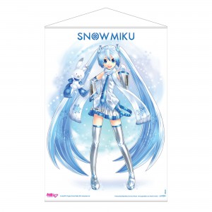 Hatsune Miku: Snow Miku Fabric Wall Scroll